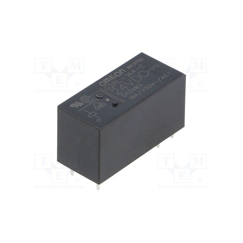 1 pcs x OMRON OCB - G2RL-1A4-E 24VDC - Relay: electromagnetic, SPST-NO, Ucoil: 24VDC, Icontacts max: 16A