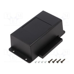 1 pcs x SUPERTRONIC - PP092N-S - Enclosure: multipurpose, X: 78mm, Y: 133mm, Z: 45mm, ABS, black