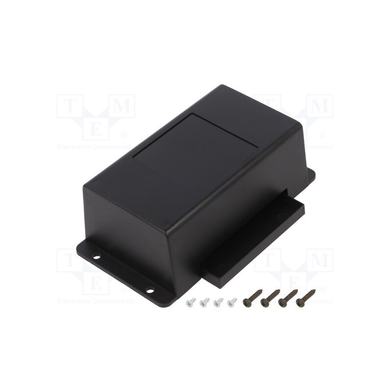 1 pcs x SUPERTRONIC - PP092N-S - Enclosure: multipurpose, X: 78mm, Y: 133mm, Z: 45mm, ABS, black