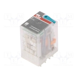 1 pcs x ABB - 1SVR405612R6400 - Relay: electromagnetic, 3PDT, Ucoil: 48VDC, Icontacts max: 10A