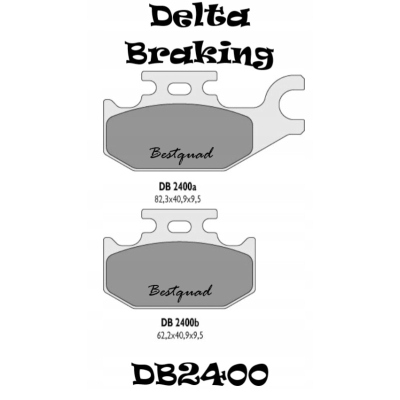 Yamaha delta can am g1 brake pads