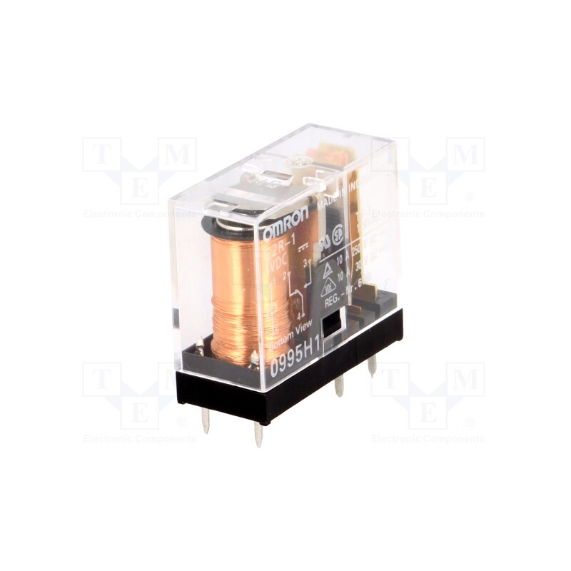 1 pcs x OMRON OCB - G2R-1 5VDC - Relay: electromagnetic, SPDT, Ucoil: 5VDC, Icontacts max: 10A, PCB