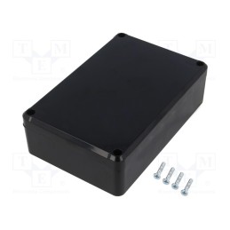 1 pcs x MASZCZYK - KM-76IBK - Enclosure: multipurpose, X: 80mm, Y: 120mm, Z: 36mm, ABS, black