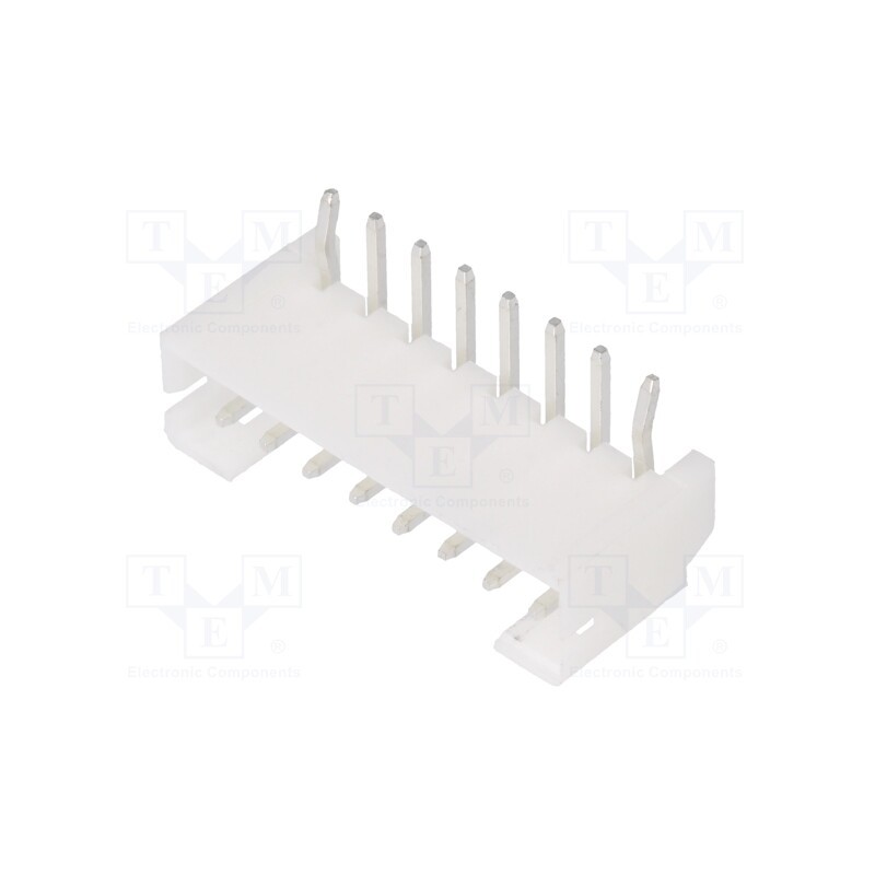 5 pcs x EDAC - 140-508-415-000 - Socket, wire-board, male, 140, 2mm, PIN: 8, THT, 100V, 2A, tinned