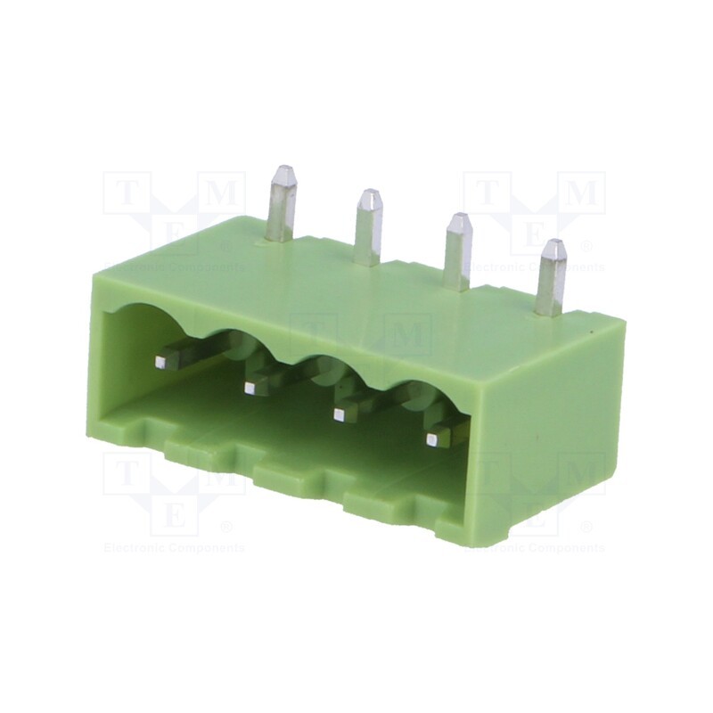 5 pcs x XINYA - XY2500R-D(5.08)-4PIN - Pluggable terminal block, Contacts ph: 5.08mm, ways: 4, socket