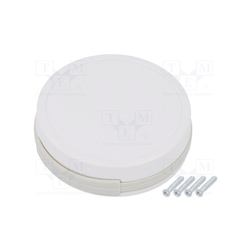 1 pcs x TEKO - SUI-TEK0A.30 - Enclosure: multipurpose, Z: 13mm, light grey, Ø: 47mm