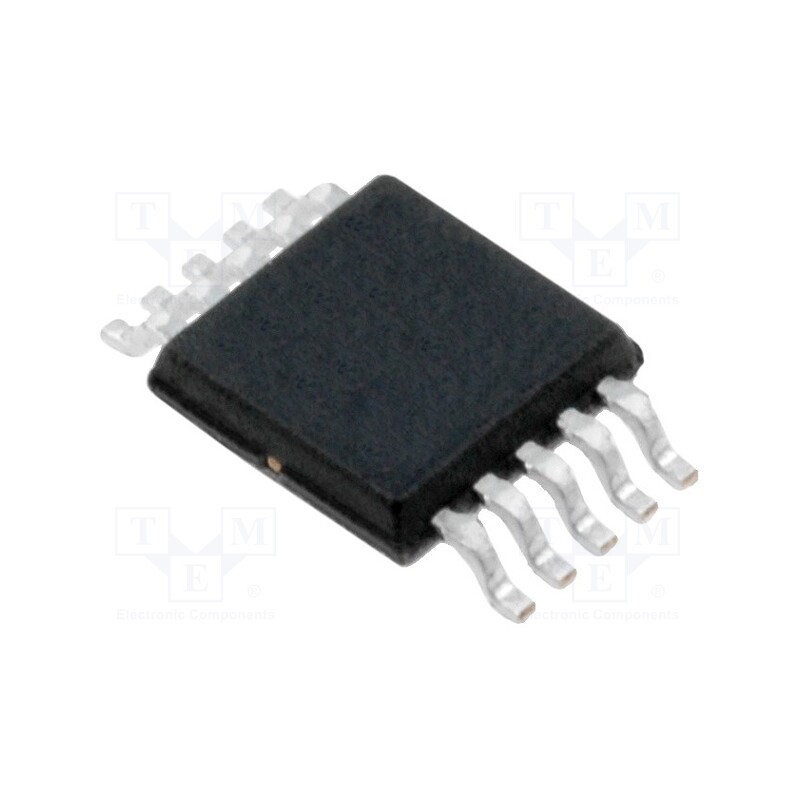 1 pcs x Analog Devices - AD5258BRMZ50 - IC: digital potentiometer, 50kΩ, I2C, 6bit, MSOP10, SMD, Ch: 1, 3÷5V