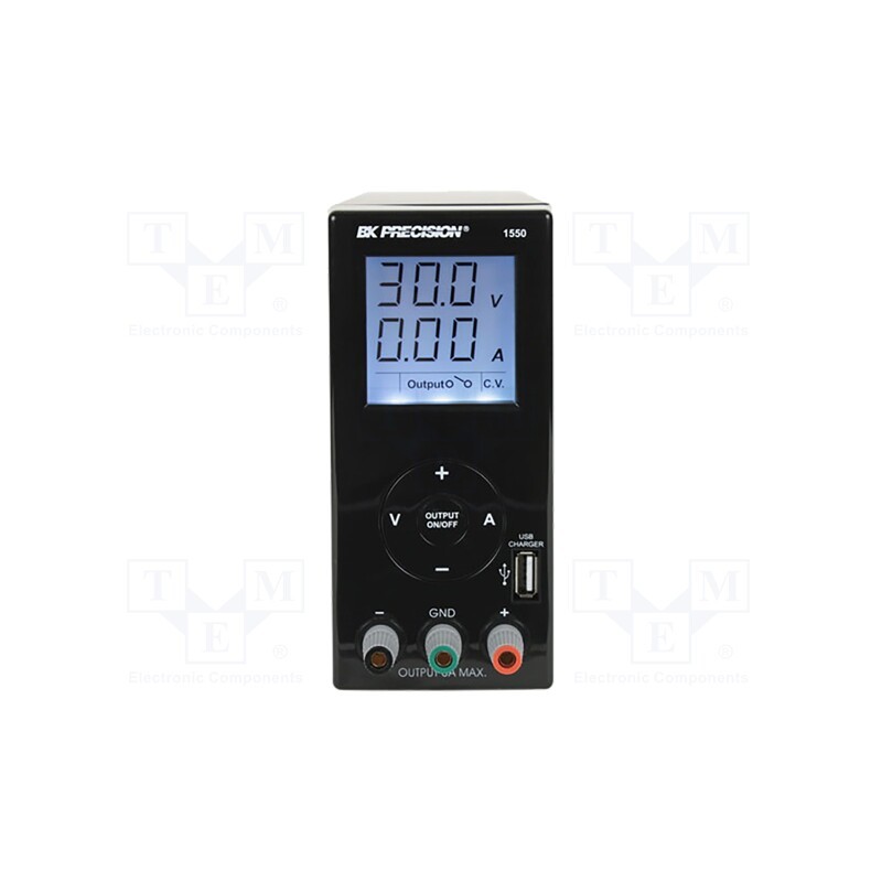 1 pcs x B&K PRECISION - BK1550 - Power supply: laboratory, single-channel,adjustable, 1÷36VDC