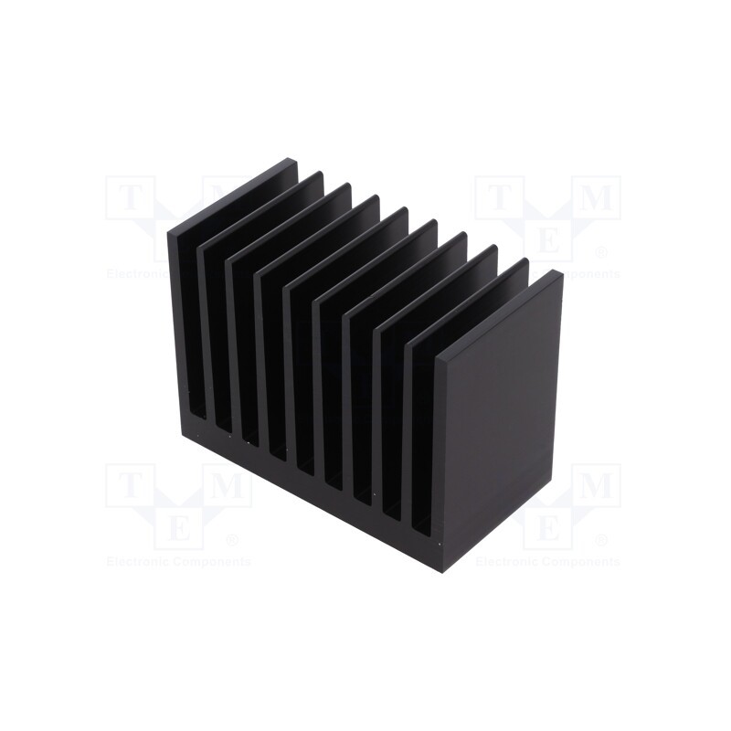 1 pcs x FISCHER ELEKTRONIK - SK 645 50 SA - Heatsink: extruded, grilled, black, L: 50mm, W: 95mm, H: 70mm