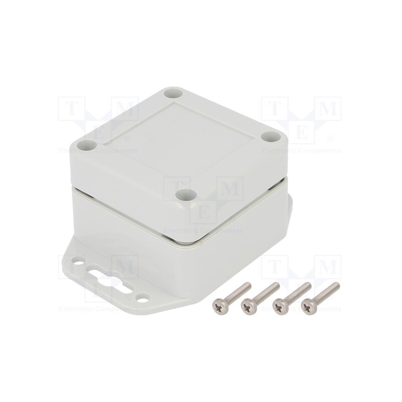 1 pcs x KRADEX - ZP60.60.40SUJP TM PC - Enclosure: multipurpose, X: 60mm, Y: 60mm, Z: 40mm, ZP, polycarbonate
