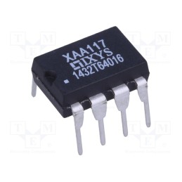 1 pcs x IXYS - XAA117 - Relay: solid state, SPST-NO x2, Icntrl max: 50mA, 150mA, max.60VAC
