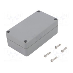 1 pcs x GAINTA - A304-IP68 - Enclosure: multipurpose, X: 65mm, Y: 115mm, Z: 40mm, ABS, light grey