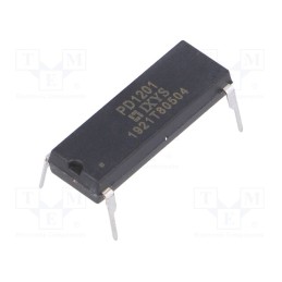 1 pcs x IXYS - PD1201 - Relay: solid state, Icntrl max: 100mA, 1000mA, max.400VAC, THT