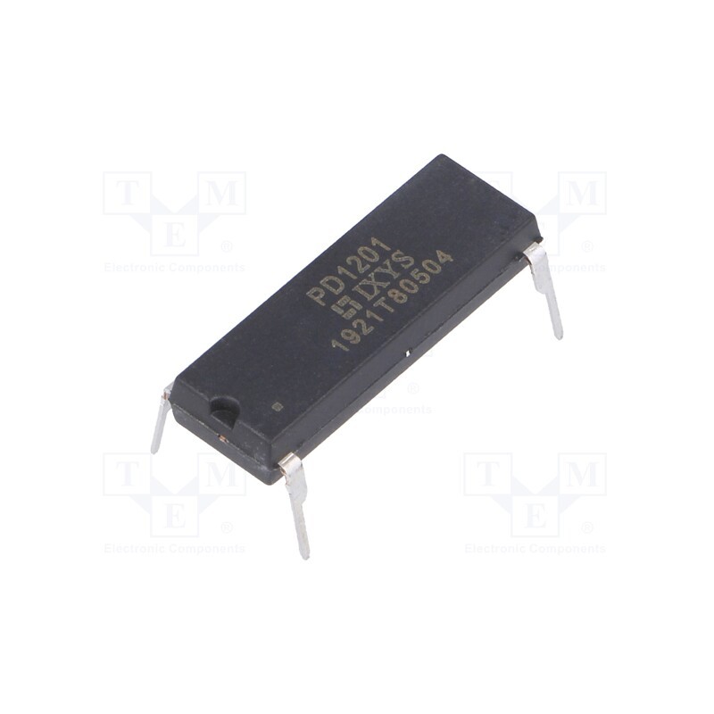1 pcs x IXYS - PD1201 - Relay: solid state, Icntrl max: 100mA, 1000mA, max.400VAC, THT