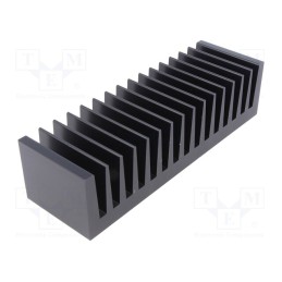1 pcs x FISCHER ELEKTRONIK - SK85/50/SA - Heatsink: extruded, grilled, black, L: 50mm, W: 160mm, H: 40mm