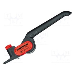 1 pcs x KNIPEX - 16 40 150 - Stripping tool, 25mm, Wire: round