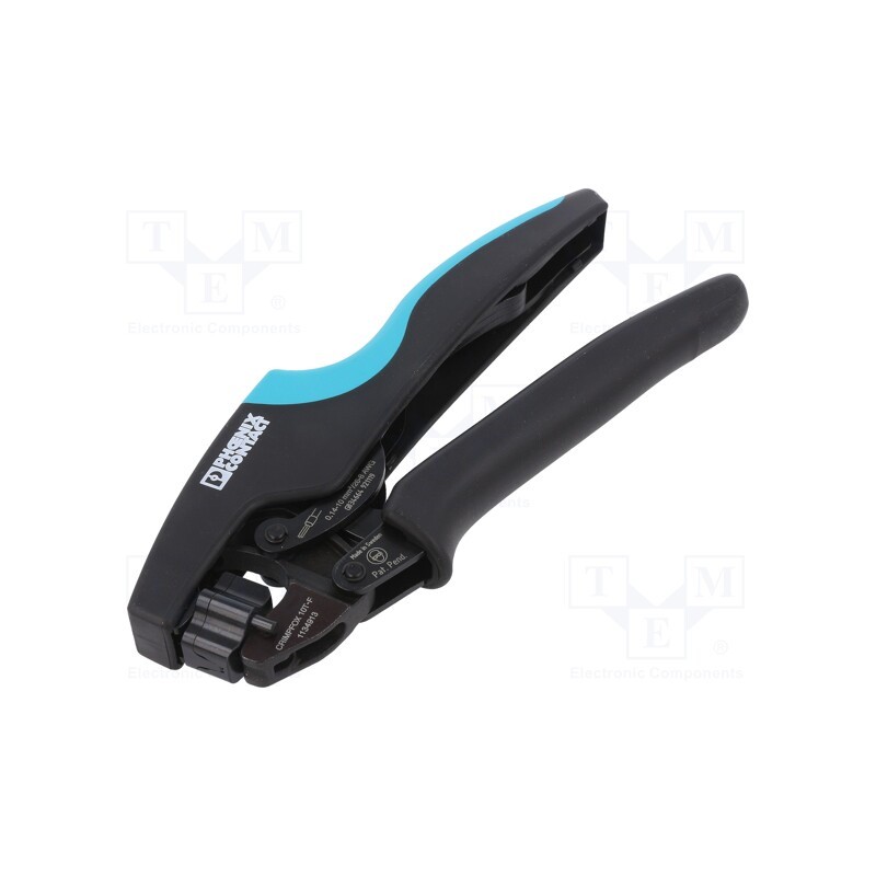 1 pcs x PHOENIX CONTACT - CRIMPFOX 10T-F - Tool: for crimping