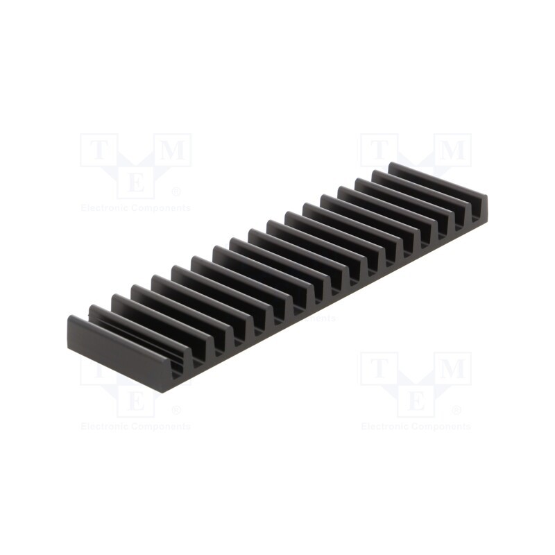 1 pcs x FISCHER ELEKTRONIK - SK 695 37,5 SA - Heatsink: extruded, L: 37.5mm, W: 140mm, H: 10mm, aluminium, anodized