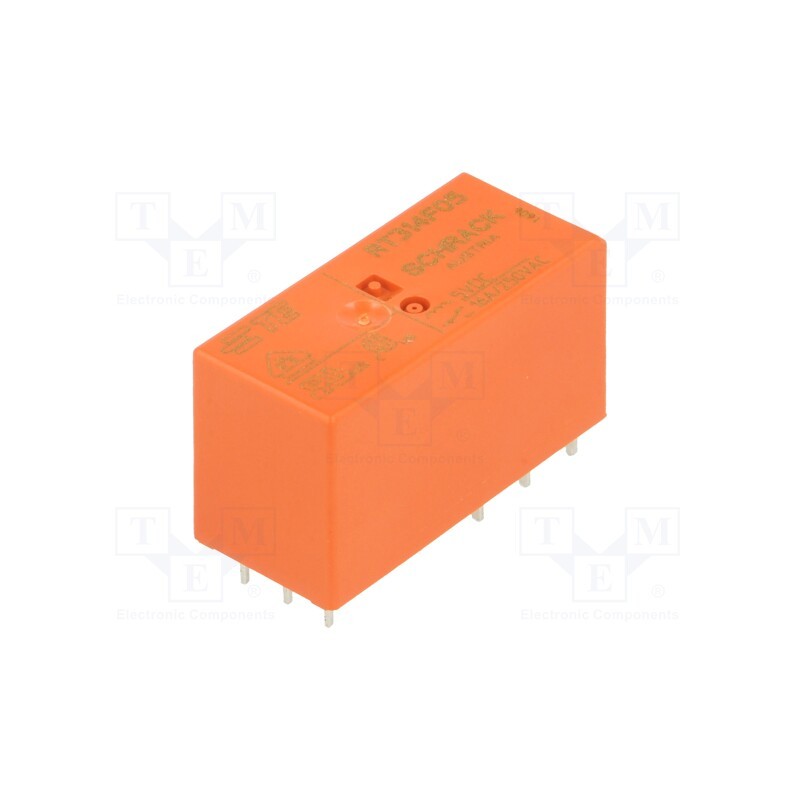 1 pcs x TE Connectivity - 8-1393239-5 - Relay: electromagnetic, SPDT, Ucoil: 5VDC, Icontacts max: 16A, THT