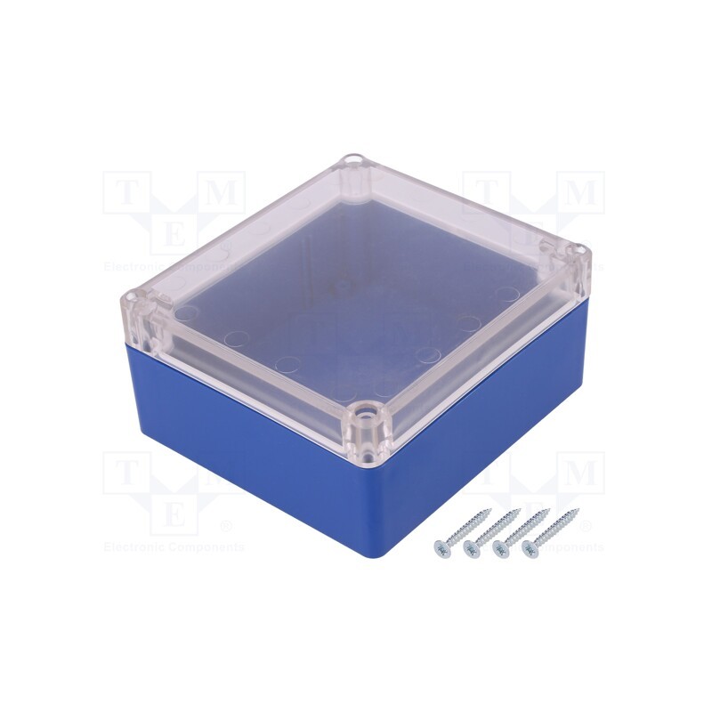 1 pcs x KRADEX - Z59PH ABS BLUE - Enclosure: multipurpose, X: 115mm, Y: 125mm, Z: 58mm, ABS, blue, IP65