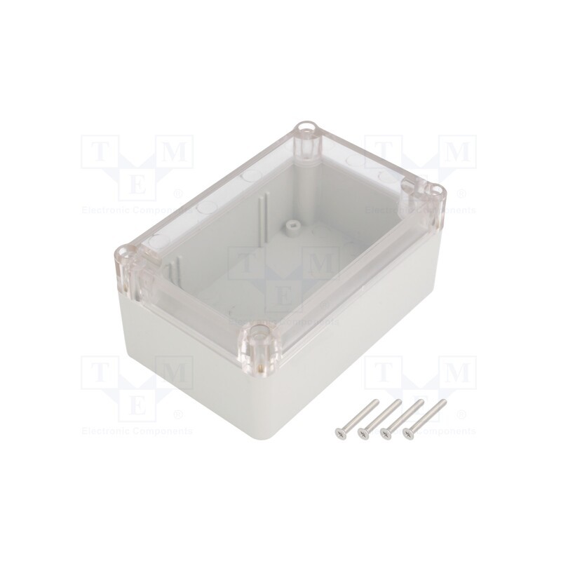 1 pcs x KRADEX - Z57JPH TM ABS - Enclosure: multipurpose, X: 78mm, Y: 118mm, Z: 54mm, ABS, grey, gasket