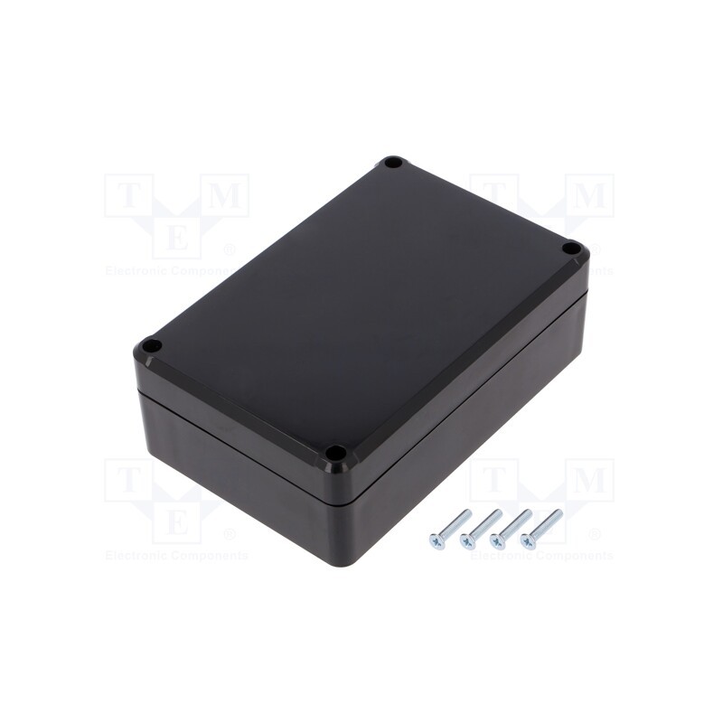 1 pcs x MASZCZYK - KM-75IBK - Enclosure: multipurpose, X: 80mm, Y: 120mm, Z: 41mm, ABS, black