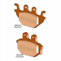 Brake pads front rear Arctic Cat Can Am Kawasaki Kymco db2530or d
