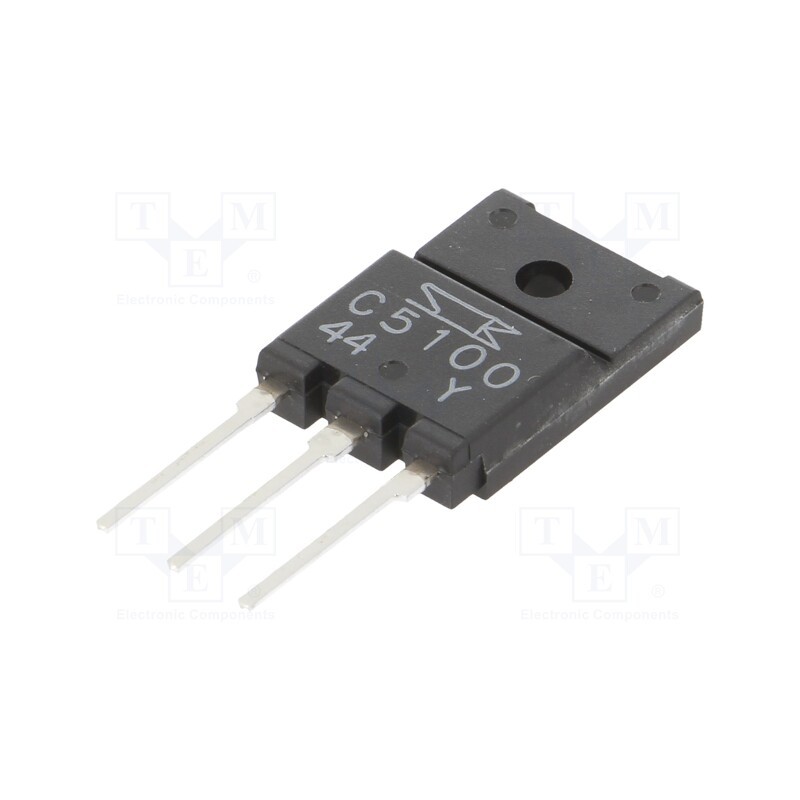 1 pcs x SANKEN - 2SC5100 - Transistor: NPN, bipolar, 120V, 8A, 75W, TO3PF