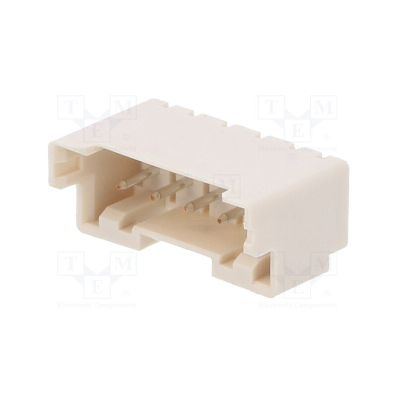 5 pcs x JST - B05B-XASK-1 - Socket, wire-board, male, XA, 2.5mm, PIN: 5, THT, 250V, 3A, -25÷85°C