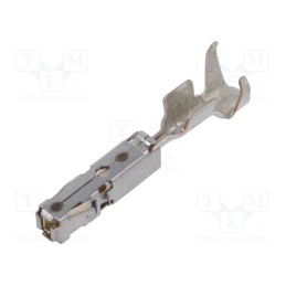 5 pcs x TE Connectivity - 1418884-3 - Contact, female, 1.6x0.6mm, CuNiSi, selectively silver plated