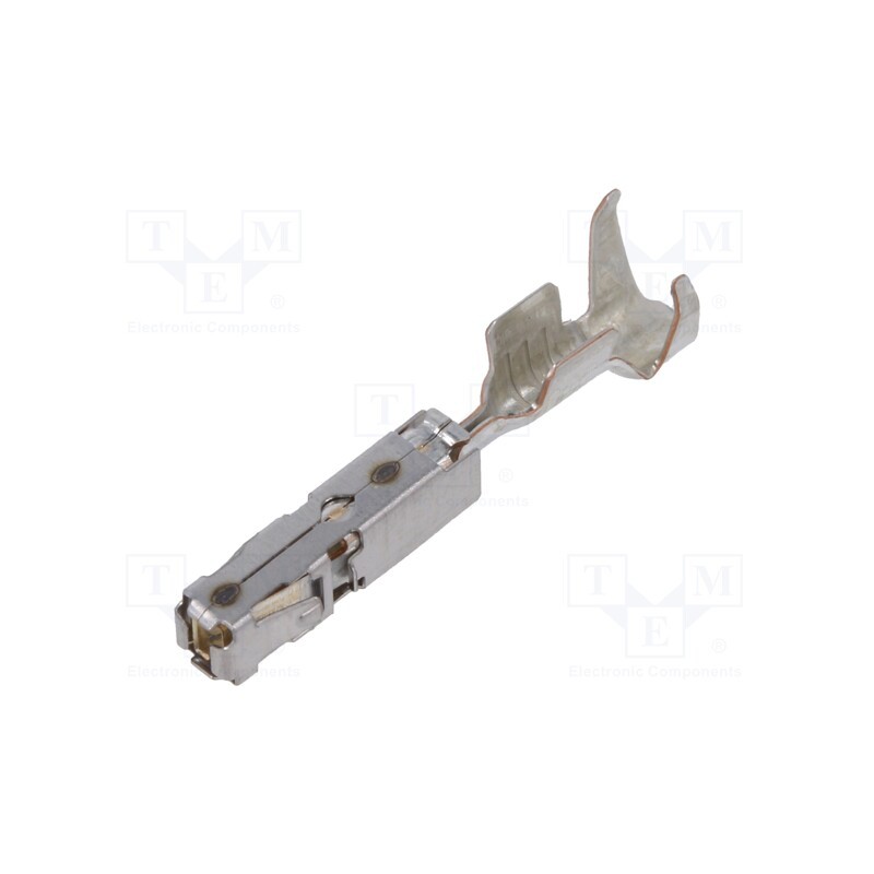 5 pcs x TE Connectivity - 1418884-3 - Contact, female, 1.6x0.6mm, CuNiSi, selectively silver plated