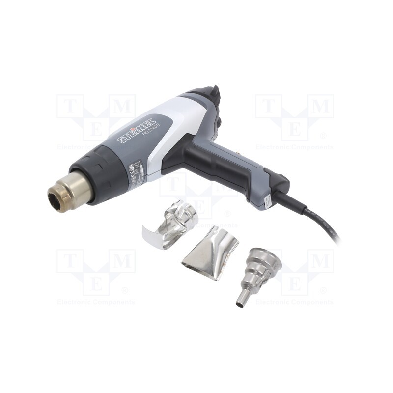 1 pcs x STEINEL - HG 2320 LCD SET - Electric hot shrink gun, 2.3kW, Plug: EU, 230VAC