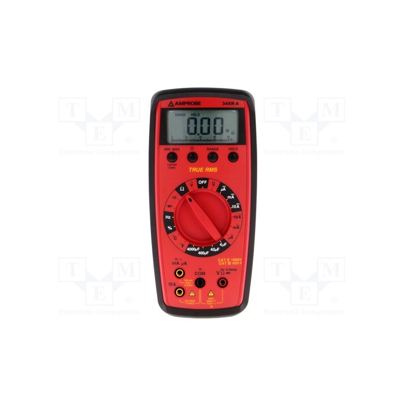 1 pcs x BEHA-AMPROBE - 34XR - Digital multimeter, LCD, 3,75 digit (3999), Bargraph: 41segm.