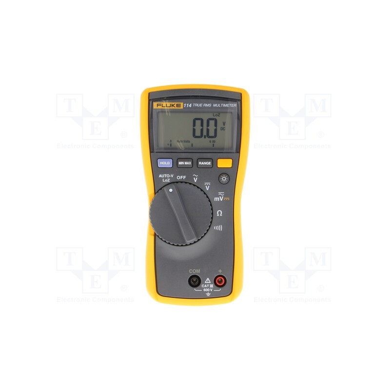 1 pcs x FLUKE - FLUKE 114 - Digital multimeter, LCD, 3,75 digit (6000), True RMS AC