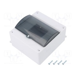 1 pcs x ELEKTRO-PLAST NASIELSK - 148290 - Enclosure: for modular components, IP20, white, No.of mod: 6, 400V