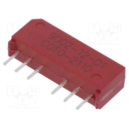 1 pcs x COTO TECHNOLOGY - 01/12/9002 - Relay: reed switch, SPST-NO, Ucoil: 12VDC, 0.5A, max.200VDC, 10W