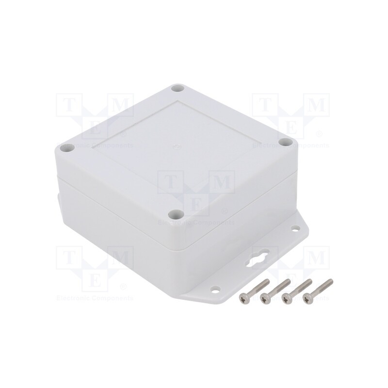 1 pcs x KRADEX - ZP90.90.45UJH TM ABS - Enclosure: multipurpose, X: 90mm, Y: 90mm, Z: 45mm, ZP, ABS, gasket