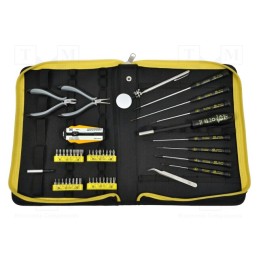 1 set x C.K - T5956 - Kit: general purpose, bag, 46pcs.