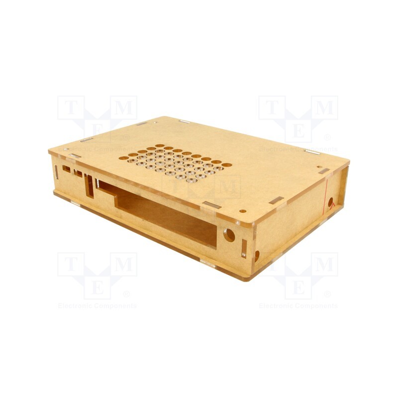1 pcs x SINOVOIP - BPI-R1 ACRYLIC BOX - Enclosure: for router, BPI-R1, plexiglass PMMA, transparent