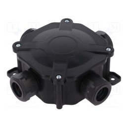 1 pcs x PAWBOL - A.0035C - Enclosure: junction box, X: 75mm, Y: 75mm, Z: 35mm, wall mount, IP67