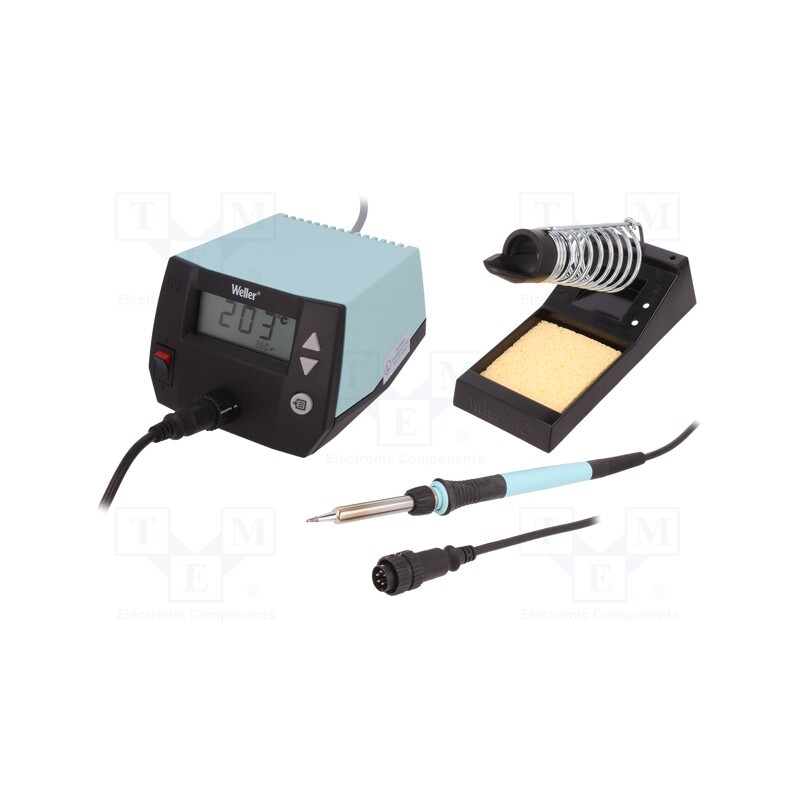 1 pcs x WELLER - T0053298699 - Soldering station, Station power: 70W, 100÷450°C, ESD