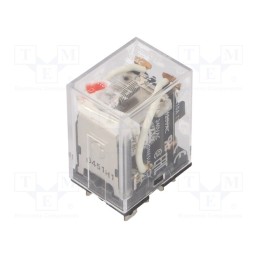 1 pcs x OMRON - LY2N 24VAC - Relay: electromagnetic, DPDT, Ucoil: 24VAC, Icontacts max: 10A