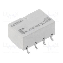 1 pcs x OMRON OCB - G6K-2F 5VDC - Relay: electromagnetic, DPDT, Ucoil: 5VDC, Icontacts max: 1A, SMD