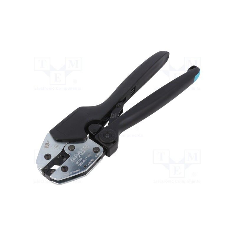 1 pcs x PHOENIX CONTACT - CRIMPFOX-CX 10,90 - Tool: for crimping, coaxial connectors, 256mm