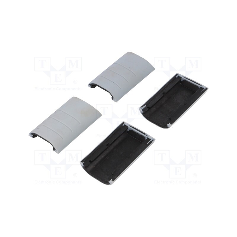 1 set x RETEX - P33133835 -AS - Rubber corner, Series: 33, grey, 4pcs.