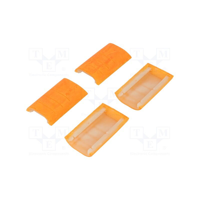 1 set x RETEX - P33133535 -AS - Rubber corner, Series: 33, orange, 4pcs.