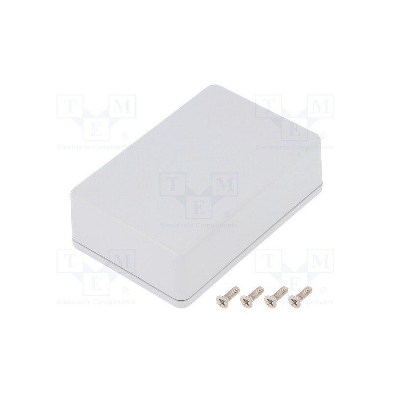 1 pcs x HAMMOND - 1591XXMGY - Enclosure: multipurpose, X: 56mm, Y: 85mm, Z: 27mm, 1591XX, ABS, grey