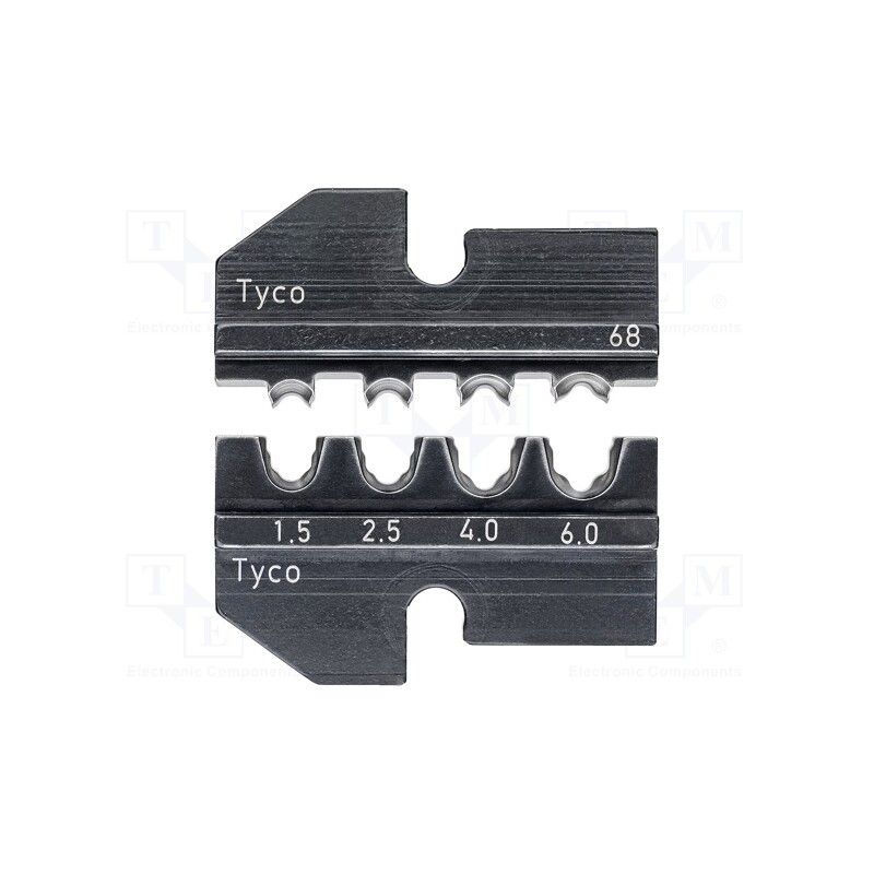 1 pcs x KNIPEX - 97 49 68 - Crimping jaws, KNP.9743,KNP.974305,KNP.974306,KNP.9743200A