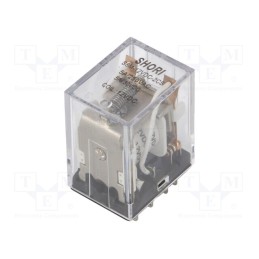 1 pcs x SHORI ELECTRIC - S8M-12VDC-2CS - Relay: electromagnetic, DPDT, Ucoil: 12VDC, Icontacts max: 5A