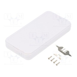 1 pcs x TAKACHI - CS90-W - Enclosure: multipurpose, X: 45mm, Y: 90mm, Z: 12mm, CS, ABS, white